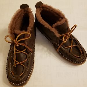 L.L. Bean Leather Chukka Slippers